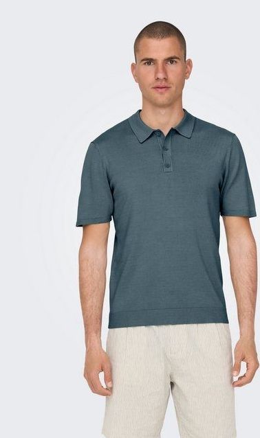 ONLY & SONS Poloshirt ONSWYLER LIFE REG 14 SS POLO KNIT NOOS