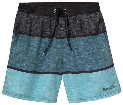 Bench. Badeshorts Mac Kids mit Melangeoptik