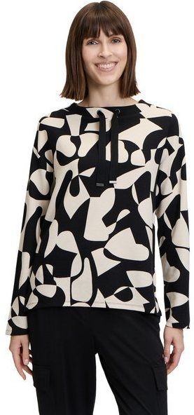 Betty Barclay Sweatshirt Betty Barclay Sweatshirt mit hohem Kragen Struktur