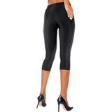 LASCANA Caprileggings aus leicht glänzender Qualität, Loungewear