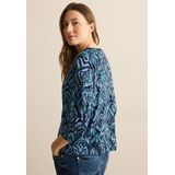 CECIL 3/4-Arm-Shirt mit All-Over Print