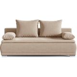 WERK2 Schlafsofa Biggi, komfortabel und elegant, Breite 206cm, 2-Sitzer Sofa & Schlafcouch mit Bettkasten