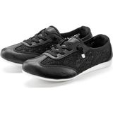 LASCANA Slip In Sneaker, Freizeitschuh, Halbschuh Sneaker mit modischen Spitzendetails VEGAN