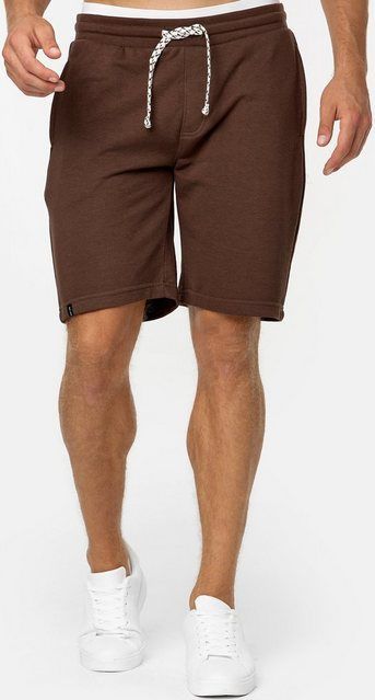 Indicode Sweatshorts Aldrich elastischer Bund mit Kordelzug