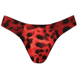 Anais for Men String Herren-String in rot/schwarz - 2XL