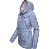 Ragwear Outdoorjacke Dankka Spring Wasserdichte Damen Jacke mit floralem Allover-Print