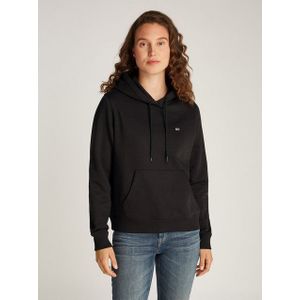 Tommy Jeans Kapuzensweatshirt TJW REG S FLAG HOODIE Kapuze mit Kordelm, Kängurutasche, Tommy Jeans Logo-Flag