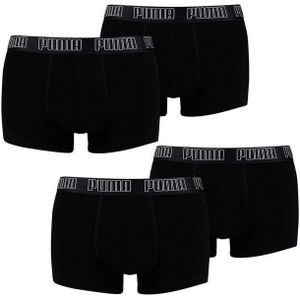 PUMA BODYWEAR Boxershorts Trunks Everyday Comfort Cotton Stretch (3-St) mit Logoschriftzug auf breitem Bund