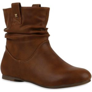 VAN HILL 811678 Schlupfboots mit Nietenverzierung