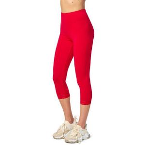 Merry Style Leggings Damen 3/4 Capri Hose MS10-224 (1-tlg) aus Baumwolle mit Spitze