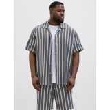 Jack & Jones PlusSize Kurzarmhemd JORCOBA STRIPE RESORT SHIRT SS SN PLS