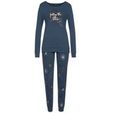 Vivance Dreams Pyjama (2 tlg) mit Galaxy-Print