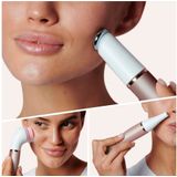 Braun Epilierer FaceSpa Pro 921, Aufsätze: 2 St., All-in-One Beauty-Gerät zur Gesichts-Epilation