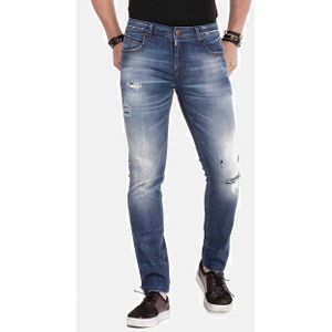 Cipo & Baxx Slim-fit-Jeans Jeans im Destroyed-Look, CD-475