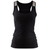 LASCANA Strandtop mit Pailetten, Glitzertop aus Baumwolle, festlich