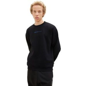 TOM TAILOR Denim Sweatshirt mit Logofrontprint