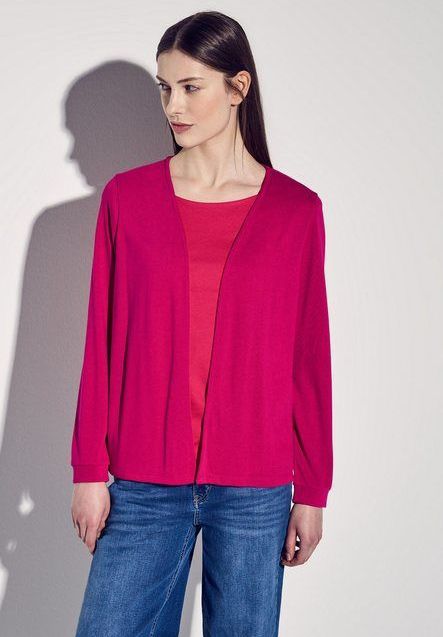 STREET ONE Cardigan aus softem Materialmix