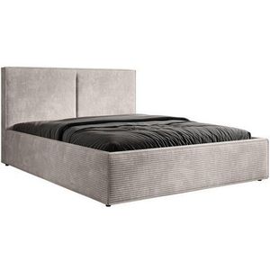 Luxusbetten24 Polsterbett Designer Polsterbett Elara in Cord, mit Stauraum