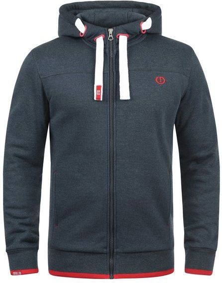 !Solid Kapuzensweatjacke SDBenjaminZip Sweatjacke Sweatshirtjacke mit weicher Fleece Innenseite