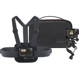 GoPro Sport-Kit Action Cam (Chesty + Lenker-/Sattelstützen-/Stangenhalterung + Kamera-Case)