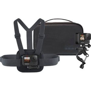 GoPro Sport-Kit Action Cam (Chesty + Lenker-/Sattelstützen-/Stangenhalterung + Kamera-Case)