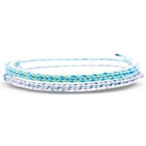 Made by Nami Fußketten Set Surfer Fußband 2er Set Boho Fußkettchen Baumwolle Damen & Mädchen (Set, 2), Unisex Verstellbar Wasserfest Geflochten