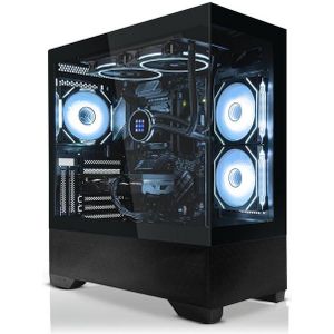 SYSTEMTREFF Gaming-PC (AMD Ryzen 7 9800X3D, Nvidia GeForce RTX 5070 Ti, 32 GB RAM, 1000 GB SSD, Wasserkühlung)