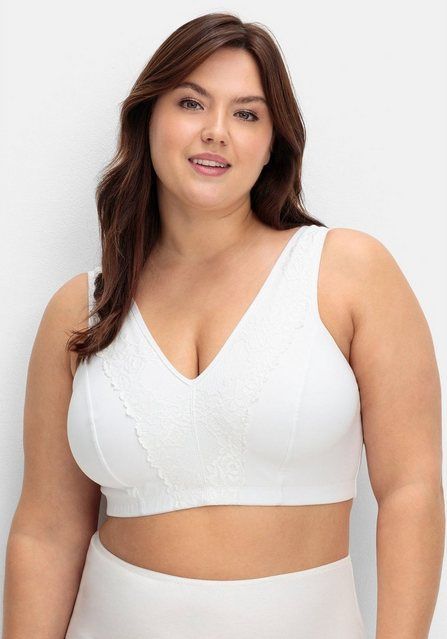 Sheego Bügelloser BH Große Größen in verschlussloser Bustier-Form