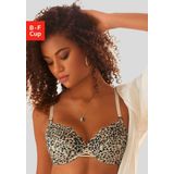 LASCANA Bügel-BH in einem aufregenden Leo-Look, sexy Dessous