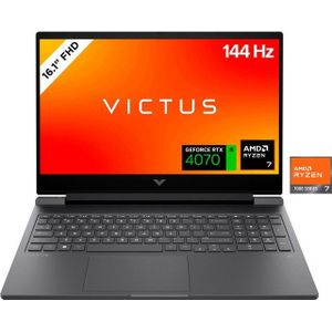 HP VICTUS 16-s0278ng Gaming-Notebook (40,89 cm/16,1 Zoll, AMD Ryzen 7 7840HS, GeForce RTX 4070, 1000 GB SSD)