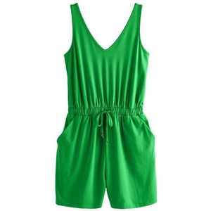 Next Playsuit Jersey-Einteiler mit V-Ausschnitt (1-tlg)