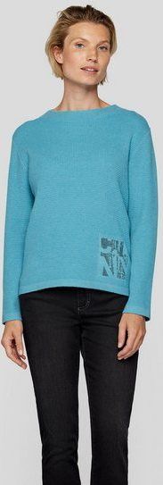 Rabe Strickpullover Rabe Eleganter Pullover mit edlem Detail