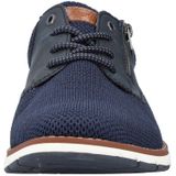 Rieker Schnürschuh mit seitlichem Reißverschluss, Freizeitschuh, Halbschuh, Schnürschuh