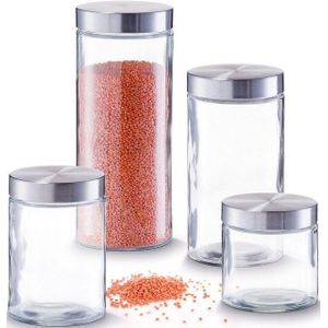 Zeller Present Vorratsglas, Glas, (1-tlg), zeitloses Design