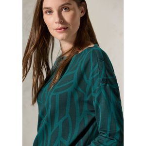 CECIL Langarmshirt mit grafischem Muster