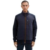 TOM TAILOR Sweatjacke mit Logostickerei