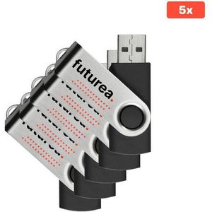 Futurea Futurea USB-Stick 8 GB 2.0 USB-A 1/2/3/4/5 USB-Stick (USB 2.0, Lesegeschwindigkeit 25,00 MB/s, USB-Stick mit 2.0 Technologie)