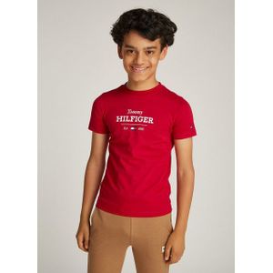 Tommy Hilfiger T-Shirt MONOTYPE 1985 REG TEE SS mit Logoschriftzug