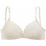 Nuance Bralette-BH ohne Bügel mit Spitze, Dessous