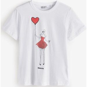 Next T-Shirt Essential Kurzarm-T-Shirt mit Rundhalsausschnitt (1-tlg)