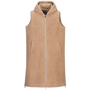 Blue Wave Fleeceweste Damen Sherpa Weste Koco - Damenweste Fleece mit Kapuze