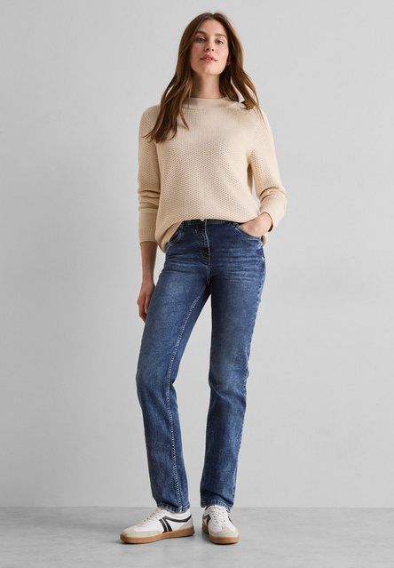 CECIL Straight-Jeans mit Stretchanteil