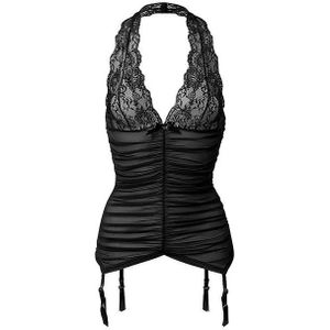 LASCANA Corsage mit Neckholderträger und hübschen Raffungen, sexy Dessous, Reizwäsche