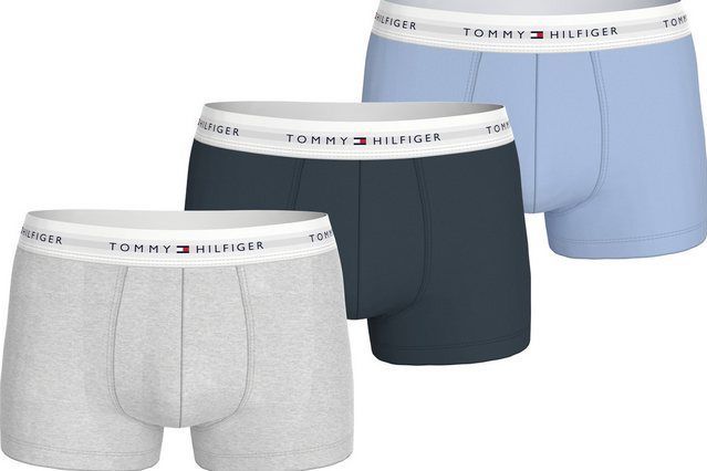 Tommy Hilfiger Underwear Trunk 3P TRUNK (Packung, 3-St., 3er-Pack) mit Logoschriftzug