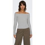 ONLY Langarmshirt ONLGLAMOUR L/S BOAT NECK TOP BOX CC JRS