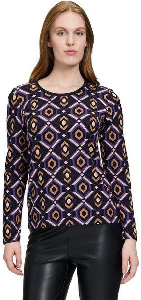 Betty Barclay Kurzarmshirt Betty Barclay Basic Shirt mit Blumenprint (1-tlg) Druck