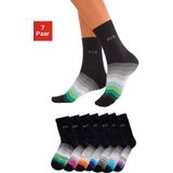 H.I.S Basicsocken (Packung, 7-Paar) mit schwarzem Schaft