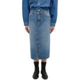 MUSTANG Jeansrock EUREKA Denim mit einem Gehschlitz