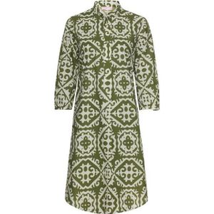 Brigitte von Schönfels Midikleid Midi-Kleid mit Allover-Print