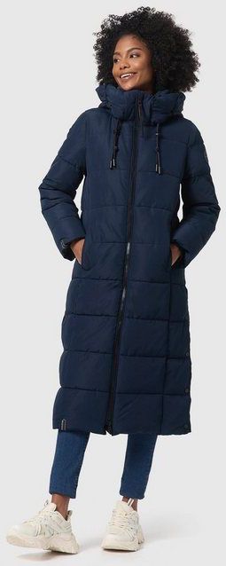 Marikoo Winterjacke Nadeshikoo XIV extra langer Winter Mantel gesteppt